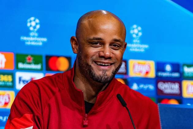 05 03 2025, FC Bayern München vs Bayer Leverkusen, UEFA Champions League, round of 16 first leg Vincent Kompany FC Bayern Muenchen,Trainer Copyright: xBahhoxKarax