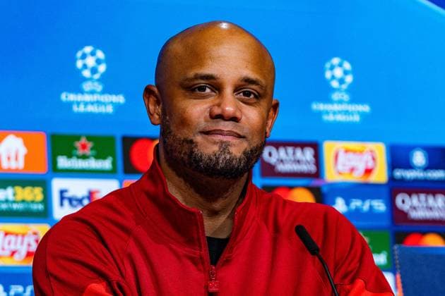 05 03 2025, FC Bayern München vs Bayer Leverkusen, UEFA Champions League, round of 16 first leg Vincent Kompany FC Bayern Muenchen,Trainer Copyright: xBahhoxKarax