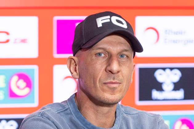 Press conference 1 FC Köln, 06 03 2025 Gerhard Struber at the press conference of 1 FC Köln, on 06 03 2025, RheinEnergie Stadion, Cologne Copyright: xBEAUTIFULxSPORTS Meuselx