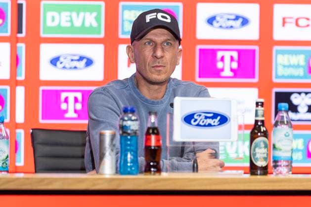 Press conference 1 FC Köln, 06 03 2025 Gerhard Struber at the press conference of 1 FC Köln, on 06 03 2025, RheinEnergie Stadion, Cologne Copyright: xBEAUTIFULxSPORTS Meuselx