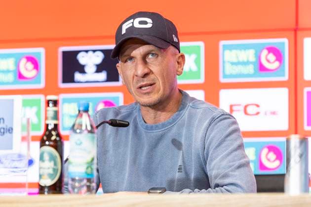 Press conference 1 FC Köln, 06 03 2025 Gerhard Struber at the press conference of 1 FC Köln, on 06 03 2025, RheinEnergie Stadion, Cologne Copyright: xBEAUTIFULxSPORTS Meuselx