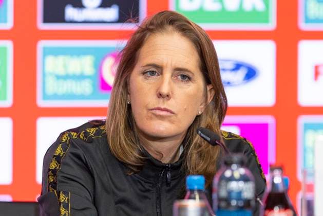 Press conference 1 FC Köln, 06 03 2025 Britta Carlson at the press conference of 1 FC Köln, on 06 03 2025, RheinEnergie Stadion, Cologne Copyright: xBEAUTIFULxSPORTS Meuselx