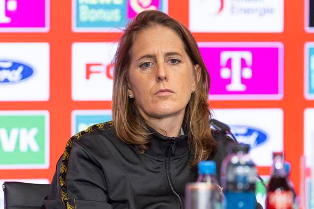 Press conference 1 FC Köln, 06 03 2025 Britta Carlson at the press conference of 1 FC Köln, on 06 03 2025, RheinEnergie Stadion, Cologne Copyright: xBEAUTIFULxSPORTS Meuselx