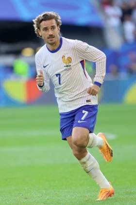 ANTOINE GRIEZMANN, Francia, Euro 2024, France vs Belgium 1-0, 01-07-2024, Azione, Action, Single shot CAMPIONATI EUROPEI GERMANIA EURO 2024 FRANCIA-BELGIO 1-0