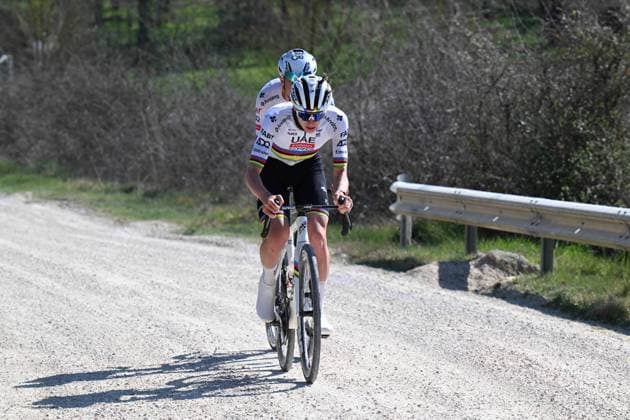 06-03-2025 Allenamento Strade Bianche 2025; 2025, Uae Team Emirates - Xrg; Pogacar, Tadej; Le Tolfe; 