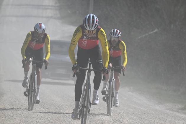 06-03-2025 Allenamento Strade Bianche 2025; 2025, Cofidis; Le Tolfe; 