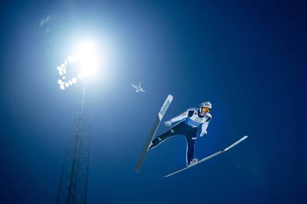 Bilder des Jahres 2025, Sport 03 März Sport Themen der Woche KW10 Sport Bilder des Tages PREVC Domen (Japan), NOR, FIS Nordische Ski Weltmeisterschaft Trondheim Granasen, Skispringen Team Großschanze, Herren, Wettkampftag 7, Saison 2024 2025, 06.03.2025 NOR, FIS Nordische Ski Weltmeisterschaft Trondheim Granasen, Wettkampftag 7, Saison 2024 2025, 06.03.2025 Trondheim *** PREVC Domen Japan , NOR, FIS Nordic World Ski Championships Trondheim Granasen, Ski Jumping Team Large Hill, Men, Competition Day 7, Season 2024 2025, 06 03 2025 NOR, FIS Nordic World Ski Championships Trondheim Granasen, Competition Day 7, Season 2024 2025, 06 03 2025 Trondheim Copyright: xEibner-Pressefoto Memmlerx EP_MMR