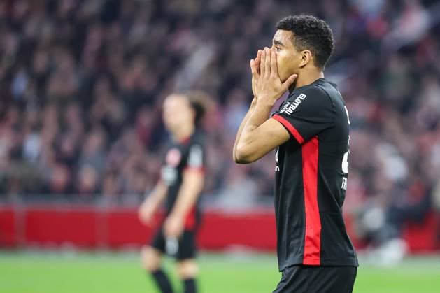 UEFA Europa League Ajax Amsterdam Eintracht Frankfurt on 06 03 2025 at the Johan Cruijff ArenA in Amsterdam Ansgar Knauff Frankfurt 36 dissatisfied, disappointed, disappointed, dejected MH