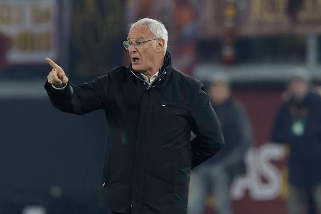 UEFA Europa League Round of 16 First leg AS Roma and Athletic Club Roma™s Italian coach Claudio Ranieri gesticulate during UEFA Europa League Round of 16 First leg match between AS Roma and Athletic Club at Olimpico stadium on March 06, 2025 in Rome, Italy. _BPH0224 Copyright: xAntonioxBalascox