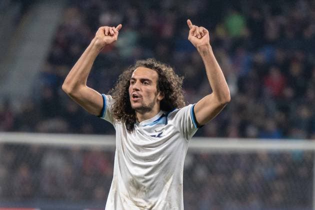 Matteo Guendouzi a win celebrate during UEFA Europa league eightfinal match, Viktoria Pilsen - Lazio Roma , 06. march 2025, Doosan Arena, Pilsen, Czech republic Copyright: xMICHALxFAJT,ZOSPORTU.SKx FAJ_9768