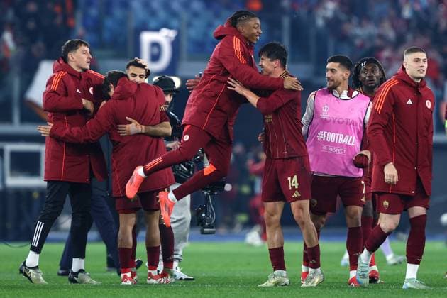 Fp Roma 06 03 2025 - Europa League Roma-Atletico Bilbao foto Federico Proietti Image nella foto: Eldor Shomurodov 