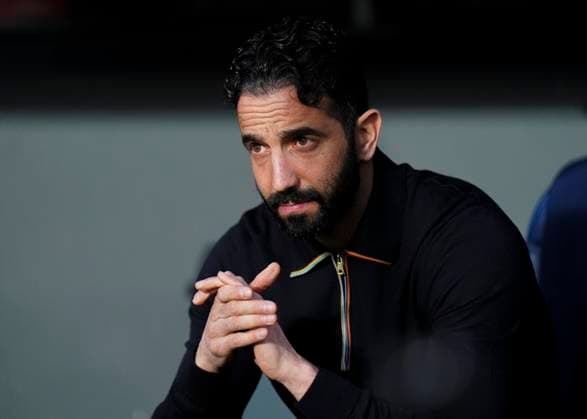 Real Sociedad v Manchester United, ManU FC Manchester United Manager Ruben Amorim during the Real Sociedad v Manchester United FC UEFA Europa League Round of 16 1st leg match at the Reale Arena, Donostia-San Sebastian, Spain on 6 March 2025 Credit: Eleanor Hoad Every Second Media Editorial use only. All images are copyright Every Second Media Limited. No images may be reproduced without prior permission. Copyright: xIMAGO EveryxSecondxMediax ESM-1355-0096 EleanorxHoadx xEveryxSecondxMediax
