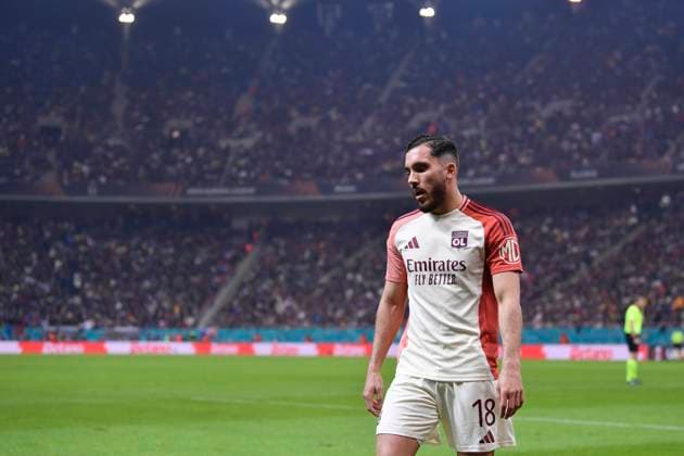 Europa League: FCSB and Olympique Lyonnais Rayan Cherki of Olympique Lyonnais in action during the Round of 16 1st leg Europa League of the game between FCSB and Olympique Lyonnais, Arena Nationala, Bucharest, Thursday 06 March 2025. Alex Nicodim Imago Images Copyright: xAlexxNicodimx