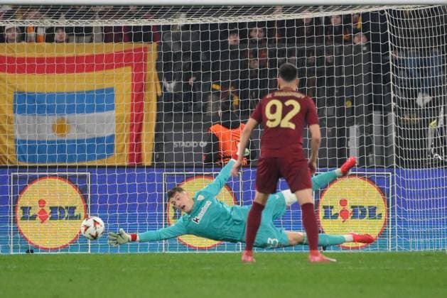 CALCIO - UEFA Europa League - AS Roma vs Athletic Bilbao Romaâ??s Eldor Shomurodov goal 2-1 during the UEFA Europa League 2024-2025 football match between AS Roma vs Athletic Bilbao at the Olympic Stadium in Rome on March 06, 2025. Rome Italy  Copyright: xIPAxSport ABACAx