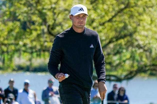 March 6, 2025, Orlando, Florida, USA: Ludvig Aberg waves to the gallery after putting the 7th green during the first round of the Arnold Palmer Invitational presented by Mastercard at Bay Hill Club & Lodge. Orlando USA - ZUMAw109 20250306_fap_w109_053 Copyright: xDebbyxWongx