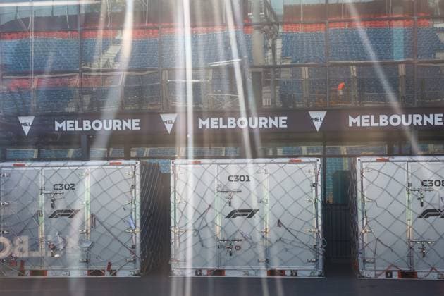 March 7, 2025, Melbourne, Victoria, Australia: Track preparations are underway at the Albert Park Grand Prix Circuit for the 2025 Australian Formula One Grand Prix, taking place from March 13 to March 16. Melbourne Australia - ZUMAs197 20250307_aaa_s197_020 Copyright: xGeorgexHitchensx
