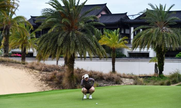 Golf, LPGA, Blue Bay Tournament in Lingshui