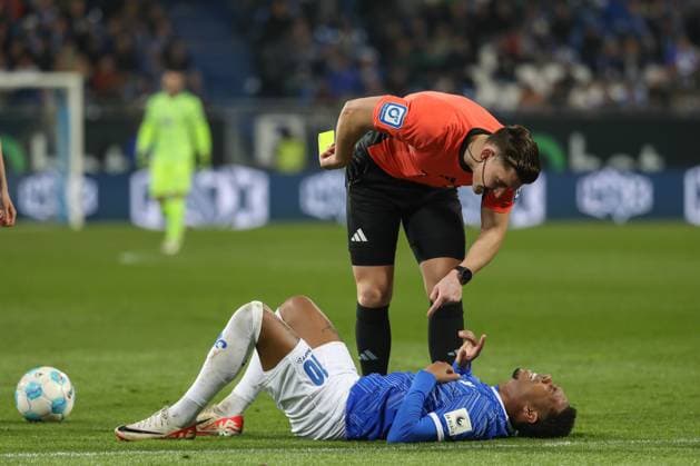 Darmstadt, Germany 07 March 2025 2 Liga 2024 2025 SV Darmstadt 98 vs Karlsruher SC In the picture Jean Paul Boetius Darmstadt, 10 , DFL regulations prohibit any use of photographs as image sequences and or quasi video Merck Stadion am Böllenfalltor Hessen Copyright: xFotostandx xUlrichxScherbaumx