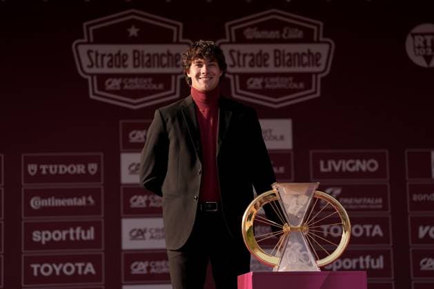 during the 11th edition of the Strade Bianche Women Elite (White Roads) a 136 km one day race from Siena to Siena, Tuscany (Italy) - Saturday March 8, 2025.  Copyright: xMassimoxPaolone xLaPressex