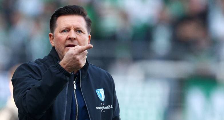 Christian Titz Trainer Magdeburg , Greuther Fürth-1.FC Magdeburg , 2.Bundesliga, Spieltag 25, Fußball , in den Sportpark Ronhof Thomas Sommer Stadion , Fiürth , Bayern , Deutschland . März 08, 2025 . Photo by: Davide Elias Ipa Photo Pressefoto DENL Copyright: xDavidexEliasx