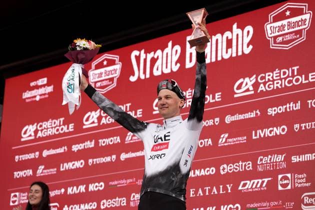 WELLENS Tim during the 19th edition of the Strade Bianche (White Roads) a 213 km one day race from Siena to Siena, Tuscany (Italy) - Saturday March 8, 2025.  Copyright: xMassimoxPaolone LaPressex