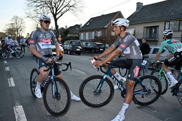 GP Criquielion 2025 LESSINES, BELGIUM - MARCH 08 : Sentjens Sente of Alpecin-Deceuninck after the race pictured during the 2025 GP Criquielion cycling race with start in Ath and finish in Lessines after 200 km on March 8, 2025 in Lessines, Belgium, 08 03 2025 Lessines Belgium  Copyright: xJanxDexMeuleneirx