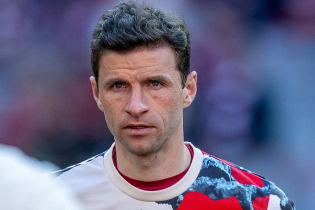Thomas Mueller FC Bayern Muenchen, 25 Portrait Portraet GER, FC Bayern Muenchen vs VfL Bochum 1848, Football, Bundesliga, 25 Matchday, Season 2024 2025, 08 03 2025 DFL DFB REGULATIONS PROHIBIT ANY USE OF PHOTOGRAPHS as IMAGE SEQUENCES and or QUASI VIDEO GER, FC Bayern Muenchen vs VfL Bochum 1848, Football, Bundesliga, 25 Matchday, Season 2024 2025, 08 03 2025 Muenchen Copyright: xEibner-Pressefoto HeikexFeinerx EP_HFR