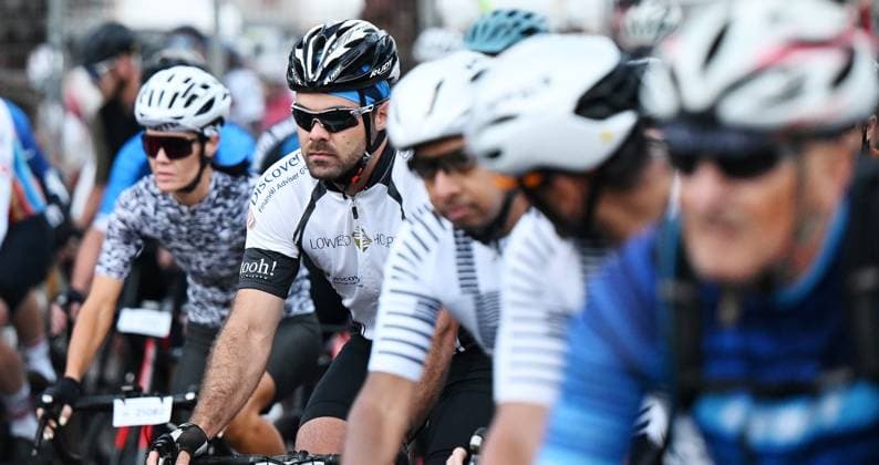 (250309) -- CAPE TOWN, March 9, 2025 -- Cyclists take part in the 2025 Cape Town Cycle Tour in Cape Town, South Africa, March 9, 2025. (Photo by Xinhua) (SP)SOUTH AFRICA-CAPE TOWN-CYCLING-CAPE TOWN CYCLE TOUR XabisoxMkhabela 