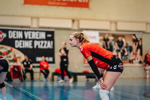 Volleyball Women Season 2024 2025 2 Volleyball Bundesliga Women Pro ETV Hamburg vs Rote Raben Vilsbiburg 09 03 2025 Maja Pahlke 3, ETV Hamburg Hamburg ETV Sporthalle Hoheluft Hamburg Germany
