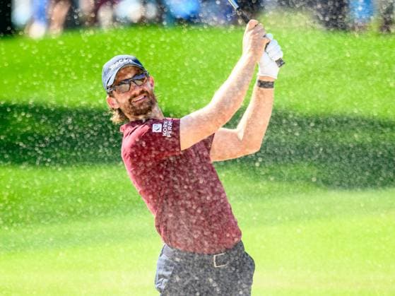 March 9, 2025: Patrick Rodgers hits from the bunker on the 1st fairway during final round of the Arnold Palmer Invitational presented by Mastercard held at Arnold Palmer s Bay Hill Club & Lodge in Orlando, FL. Romeo T Guzman CSM Orlando USA - ZUMAcg2_ 20250309_faf_cg2_012 Copyright: xRomeoxGuzmanx
