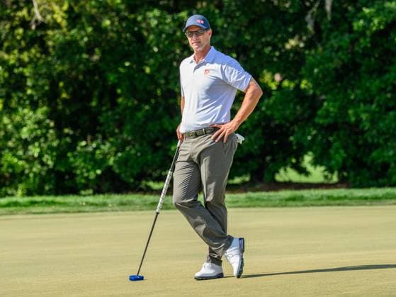 March 9, 2025: Adam Scott of Australia waits to putt on the 1st green during final round of the Arnold Palmer Invitational presented by Mastercard held at Arnold Palmer s Bay Hill Club & Lodge in Orlando, FL. Romeo T Guzman CSM Orlando USA - ZUMAcg2_ 20250309_faf_cg2_029 Copyright: xRomeoxGuzmanx