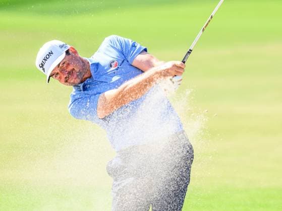 March 9, 2025: Keegan Bradley hits from the bunker on the 1st fairway during final round of the Arnold Palmer Invitational presented by Mastercard held at Arnold Palmer s Bay Hill Club & Lodge in Orlando, FL. Romeo T Guzman CSM Orlando USA - ZUMAcg2_ 20250309_faf_cg2_039 Copyright: xRomeoxGuzmanx