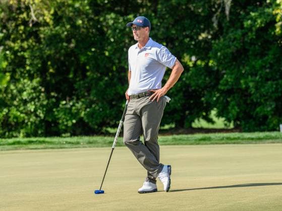 March 9, 2025: Adam Scott of Australia waits to putt on the 1st green during final round of the Arnold Palmer Invitational presented by Mastercard held at Arnold Palmer s Bay Hill Club & Lodge in Orlando, FL. Romeo T Guzman CSM Orlando USA - ZUMAcg2_ 20250309_faf_cg2_043 Copyright: xRomeoxGuzmanx