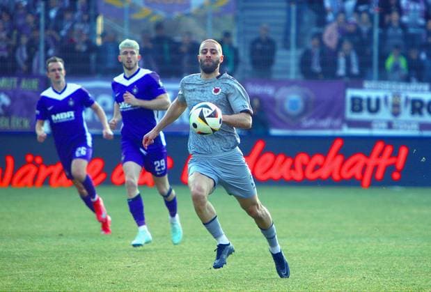 Serhat Semih Güler Cologne Football 3 Liga 2024 25 FC Erzgebirge Aue Viktoria Köln 2 1 am 9 3 2025 Erzgebirge Aue Viktoria Köln