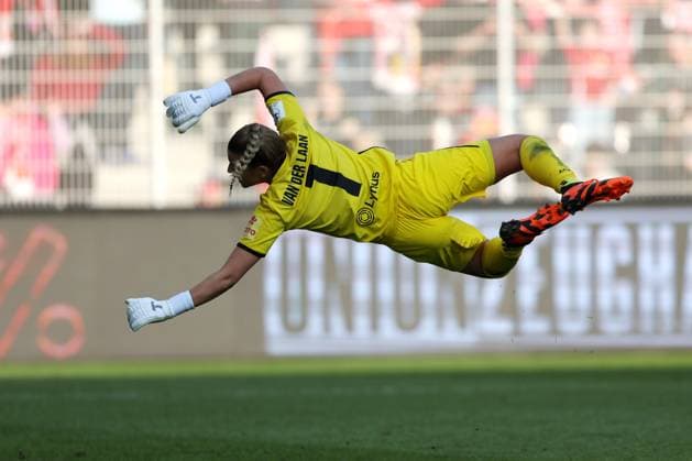 1. FC Union Berlin vs SG 99 Andernach Second Women s Bundesliga Laura van der Laan (GK) of 99 Andernach during the match of Second Women s Bundesliga between 1. FC Union Berlin vs SG 99 Andernach at der Alten Försterei Stadium on March 9, 2025 in Berlin, Germany. Berlin der Alten Försterei Stadium Germany Copyright: xMaryamxMajdx