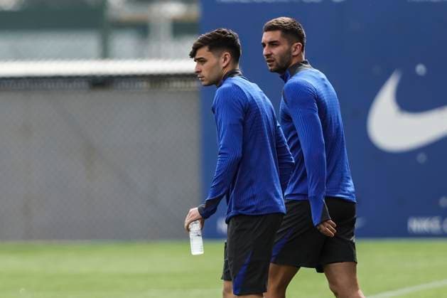 Football, CL, FC Barcelona, Training