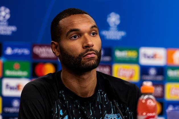 UEFA Champions League, Press conference Bayer 04 Leverkusen 10 03 2025 Jonathan Tah Bayer 04 Leverkusen, 4 during the press conference UEFA Champions League Round of 16 second leg, Press conference Bayer 04 Leverkusen before the match against FC Bayern Munich Leverkusen, BayArena on 10 03 2025 Copyright: xBEAUTIFULxSPORTS Wunderlx