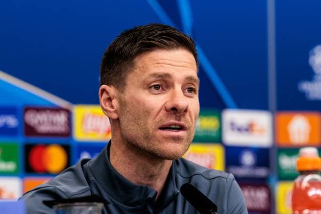 UEFA Champions League, Press conference Bayer 04 Leverkusen 10 03 2025 Xabi Alonso Head coach Bayer 04 Leverkusen during the press conference UEFA Champions League Round of 16 second leg, Press conference Bayer 04 Leverkusen before the match against FC Bayern Munich Leverkusen, BayArena on 10 03 2025 Copyright: xBEAUTIFULxSPORTS Wunderlx
