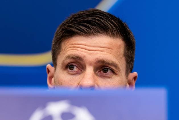 UEFA Champions League, Press conference Bayer 04 Leverkusen 10 03 2025 Xabi Alonso Head coach Bayer 04 Leverkusen during the press conference UEFA Champions League Round of 16 second leg, Press conference Bayer 04 Leverkusen before the match against FC Bayern Munich Leverkusen, BayArena on 10 03 2025 Copyright: xBEAUTIFULxSPORTS Wunderlx