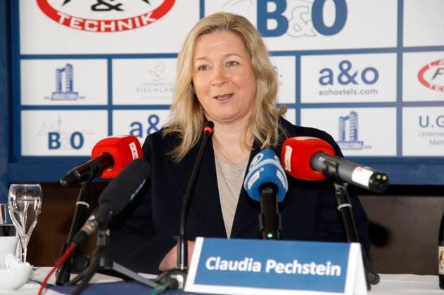 Speed skating, Olympic champion Claudia Pechstein becomes national coach, archive pictures