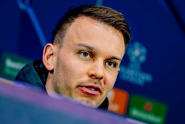 Pressconference Robin van Persie and Timon Wellenreuther of Feyenoord at the San Siro stadium for the UEFA Champions League season 2024 2025 in MILAN, Italy on 10 march 2025, photo by Marcel van Dorst EYE4images DeFodi Images