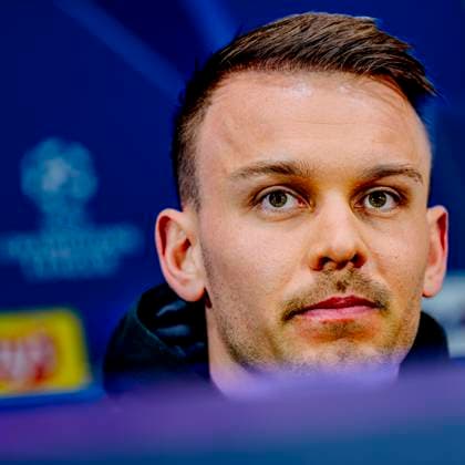 Pressconference Robin van Persie and Timon Wellenreuther of Feyenoord at the San Siro stadium for the UEFA Champions League season 2024 2025 in MILAN, Italy on 10 march 2025, photo by Marcel van Dorst EYE4images DeFodi Images