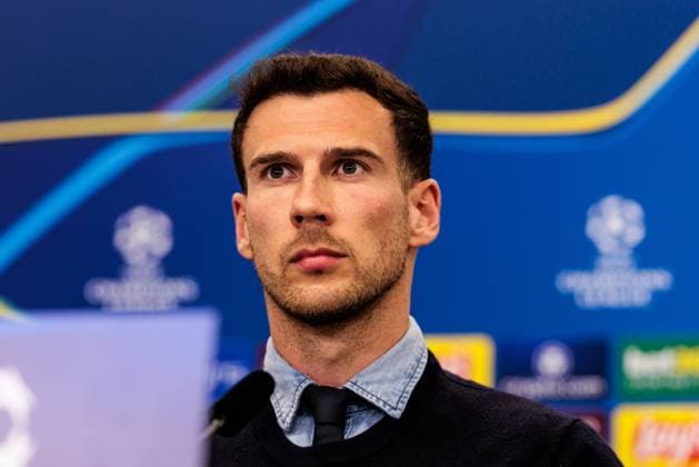 UEFA Champions League, Press conference FC Bayern Munich 10 03 2025 Leon Goretzka FC Bayern Munich, 8 during the press conference UEFA Champions League round of 16 second leg, Press conference FC Bayern Munich before the match against FC Bayern Munich Leverkusen, BayArena on 10 03 2025 Copyright: xBEAUTIFULxSPORTS Wunderlx