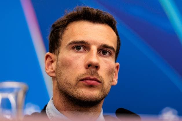 UEFA Champions League, Press conference FC Bayern Munich 10 03 2025 Leon Goretzka FC Bayern Munich, 8 during the press conference UEFA Champions League round of 16 second leg, Press conference FC Bayern Munich before the match against FC Bayern Munich Leverkusen, BayArena on 10 03 2025 Copyright: xBEAUTIFULxSPORTS Wunderlx