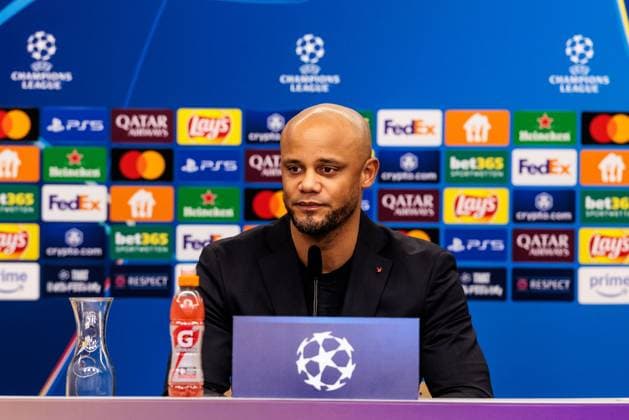 UEFA Champions League, Press conference FC Bayern Munich 10 03 2025 Vincent Kompany Coach FC Bayern Munich during the press conference UEFA Champions League Round of 16 second leg, Press conference FC Bayern Munich before the match against FC Bayern Munich Leverkusen, BayArena on 10 03 2025 Copyright: xBEAUTIFULxSPORTS Wunderlx