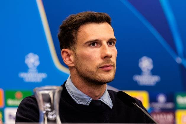 UEFA Champions League, Press conference FC Bayern Munich 10 03 2025 Leon Goretzka FC Bayern Munich, 8 during the press conference UEFA Champions League round of 16 second leg, Press conference FC Bayern Munich before the match against FC Bayern Munich Leverkusen, BayArena on 10 03 2025 Copyright: xBEAUTIFULxSPORTS Wunderlx
