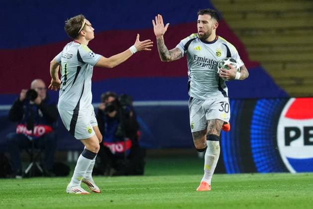 Barcelona, Spain, Season 2024 2025, UEFA Champions League, Round of 16, second leg, FC Barcelona, Barca v SL Benfica, Lluis Companys Stadium, 11 March 2025 Copyright: xBaguxBlancox xPressinphotox