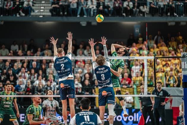 Volleyball, CL, SVG Lüneburg - Aluron CMC Warta Zawiercie