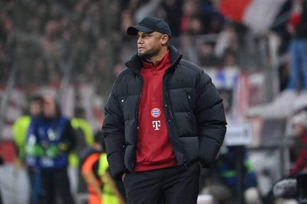11 03 2025, xjrdrx, Football UEFA Champions League, Bayer 04 Leverkusen Bayern Munich v l Vincent Kompany Muenchen, Coach DFL DFB REGULATIONS PROHIBIT ANY USE OF PHOTOGRAPHS as IMAGE SEQUENCES and or QUASI VIDEO Leverkusen