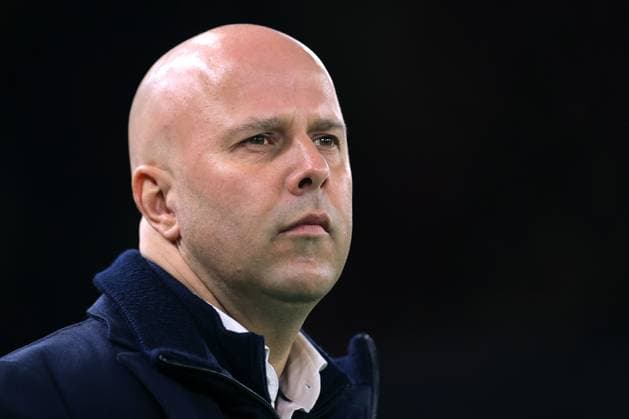 Fußball UEFA Champions League Achtelfinale Liverpool gegen Paris Saint Germain 11. März 2025 UEFA Champions League Achtelfinale Liverpool gegen Paris Saint Germain Liverpool-Manager Arne Slot Foto Simon Stacpoole Abseits Liverpool UK  Copyright: xSimonxStacpoolexOffside